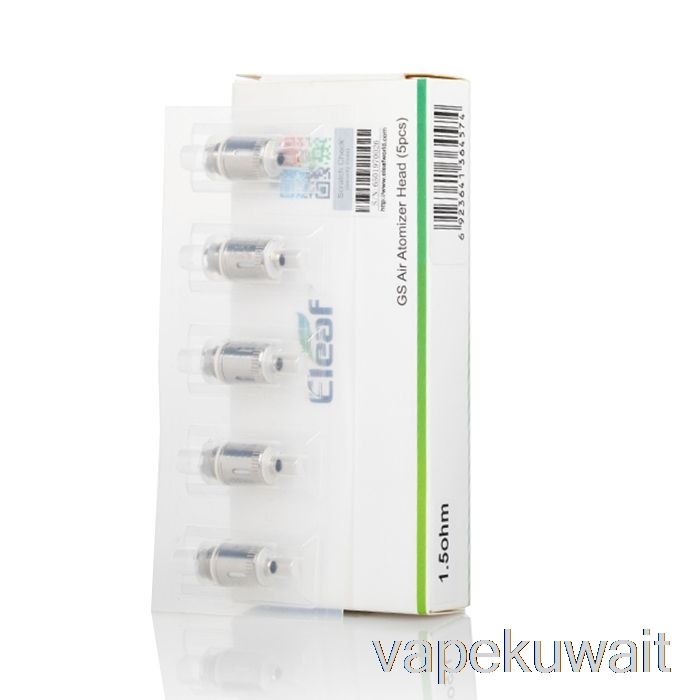 ملفات استبدال الهواء Eleaf Gs 1.5ohm مجموعات Vape Pod